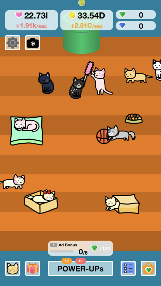 #4. Cat Island - Relaxing Game (iOS) Podle: KAZUYA KAMIOKA