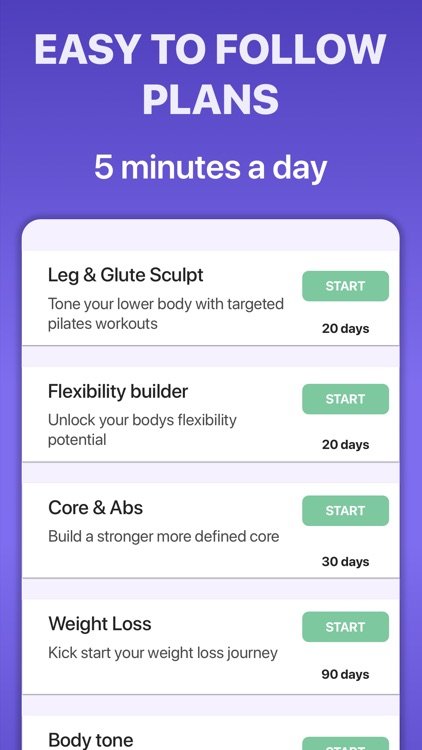 5 Minute Pilates Workout screenshot-4