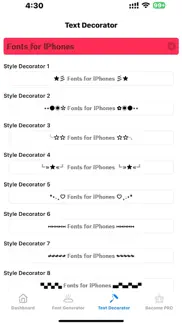 fonts for iphones - generator iphone screenshot 3