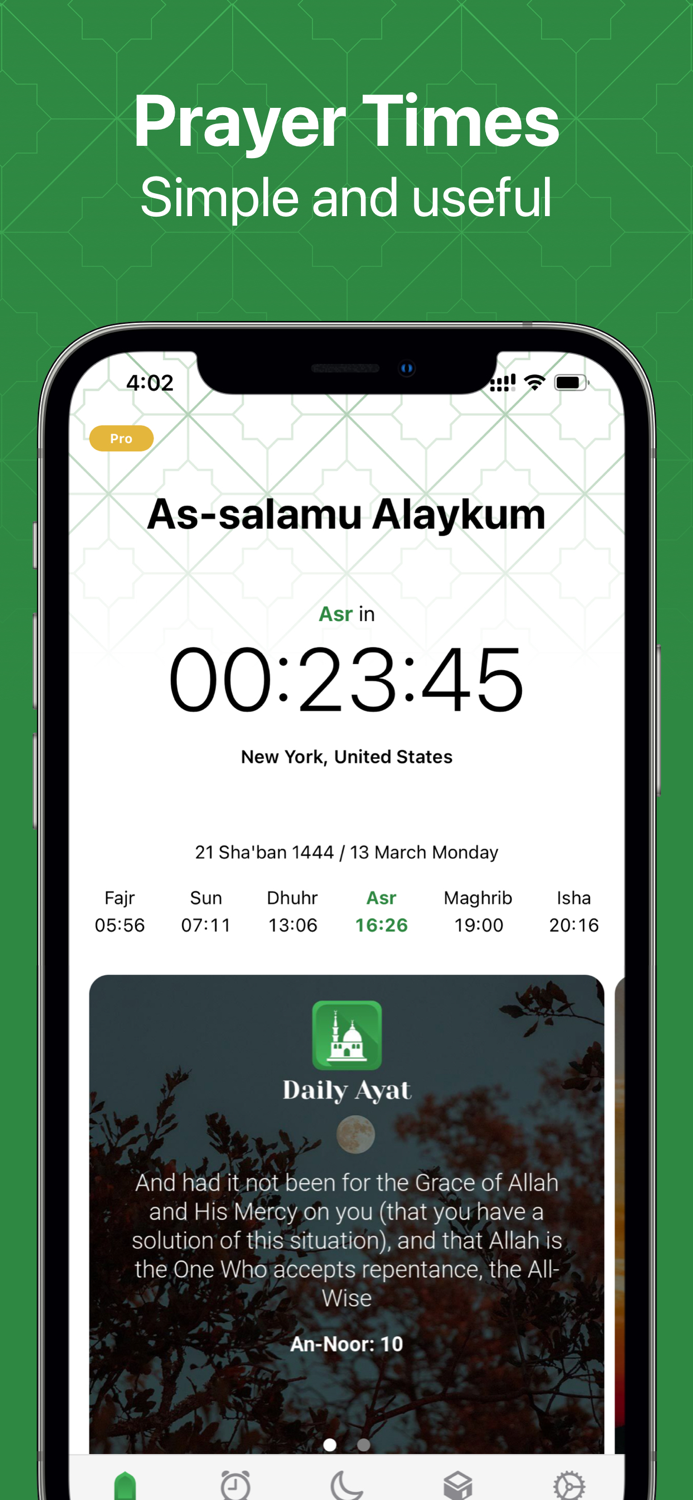 Namaz Prayer Times and Qibla