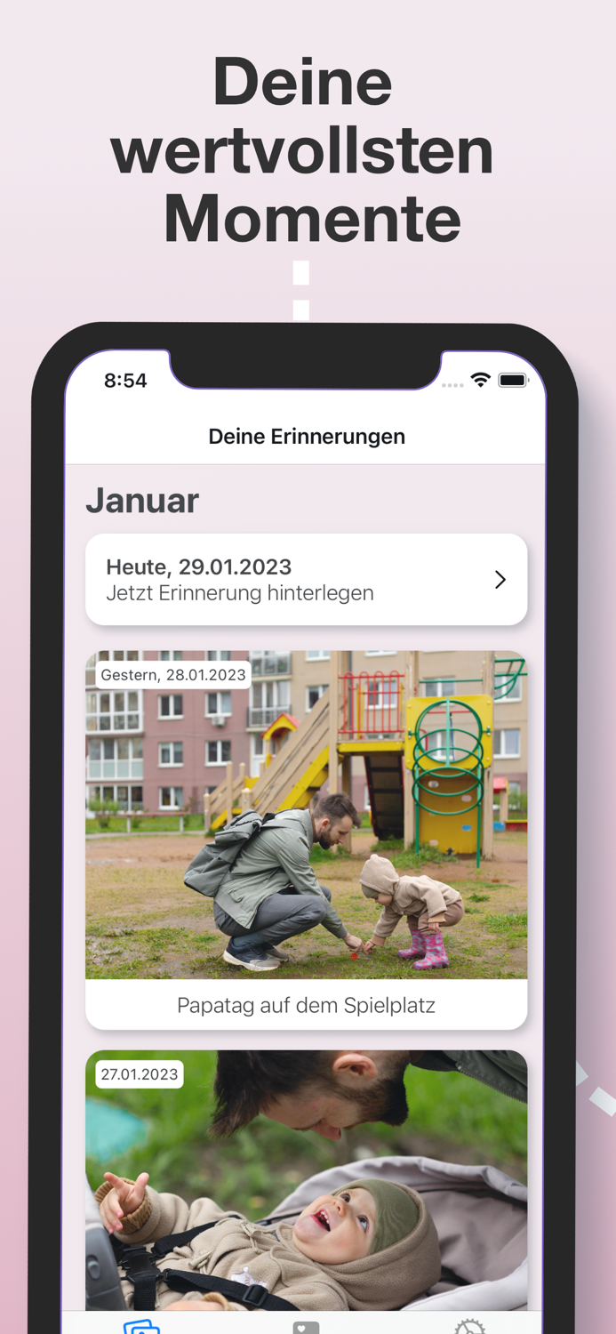 Grow - deine Erinnerungen