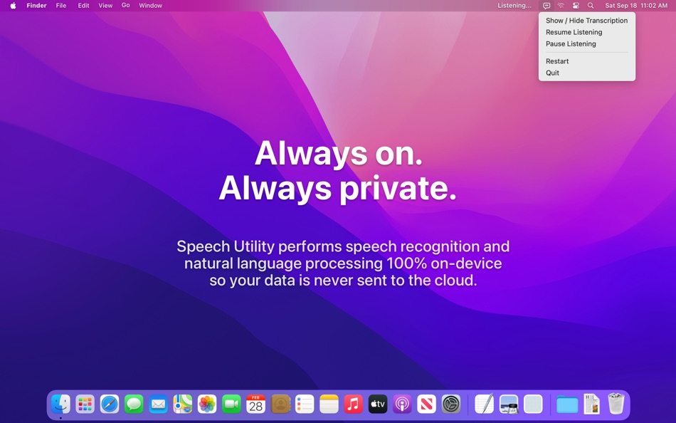 #1. Speech Utility (macOS) 由: Robert McGee