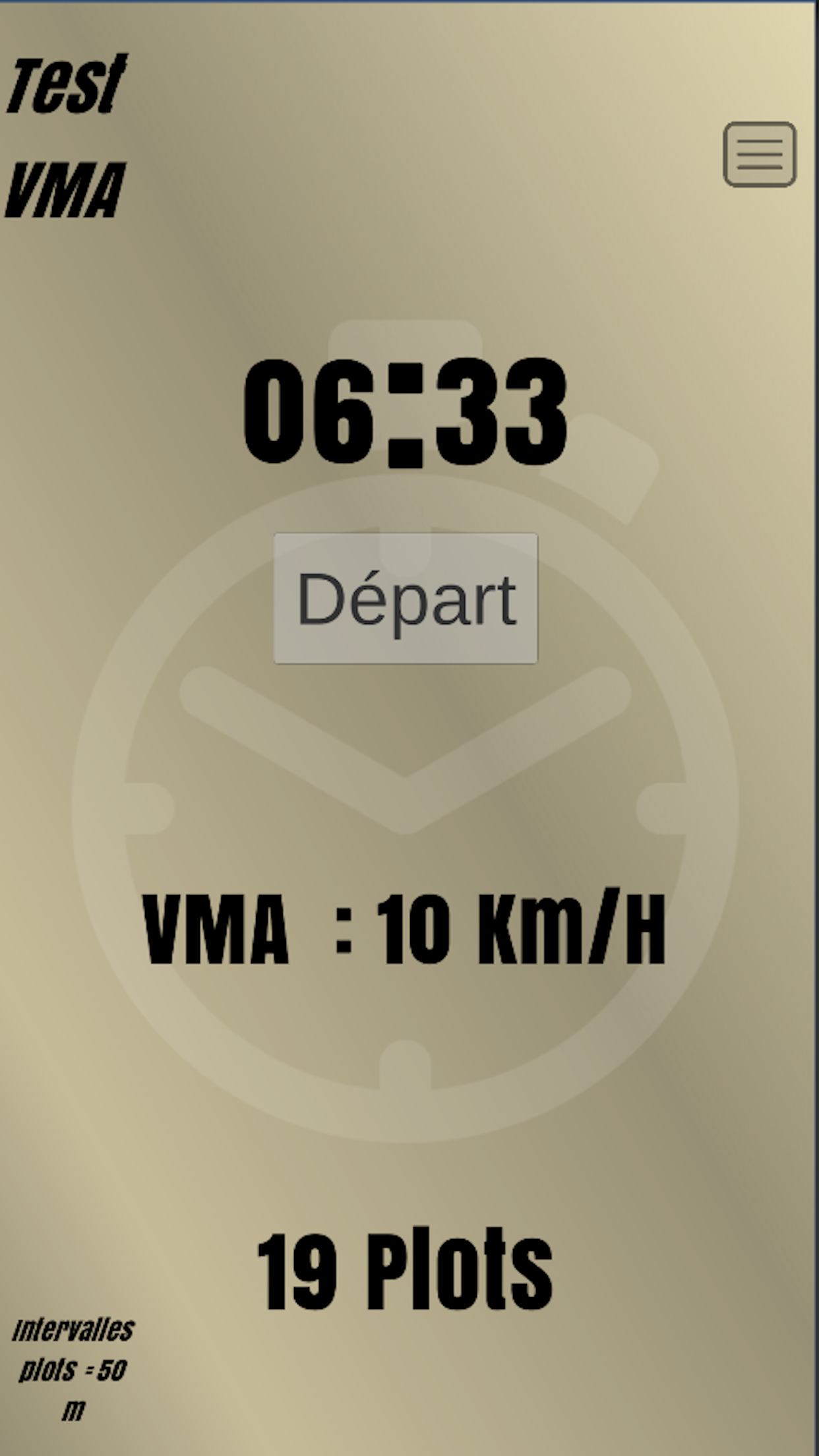 EPS Test VMA
