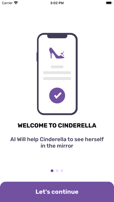 Cinderella APP Screenshot