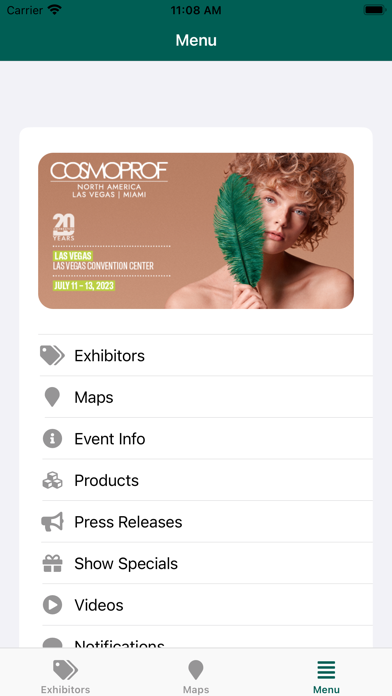 Cosmoprof North America Screenshot