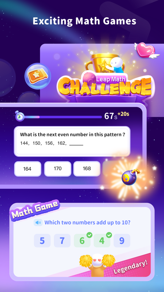 #7. Leap Math: AI Math Tutor (iOS) 由: Study Evolution EdTech Pte. Ltd.