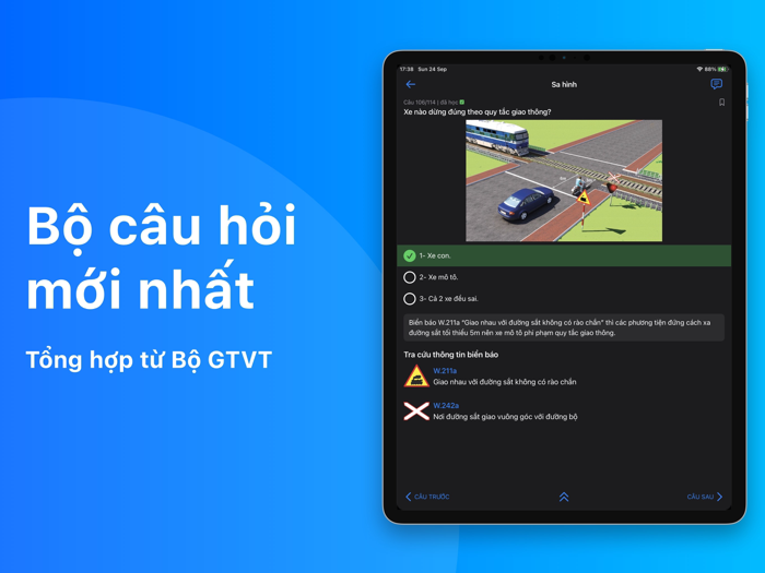 Ôn Thi GPLX 600 Câu OTOMOTO