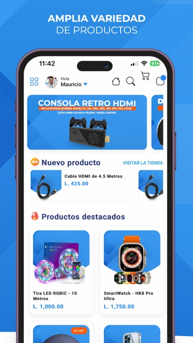 Productos Electrónicos HN Screenshot