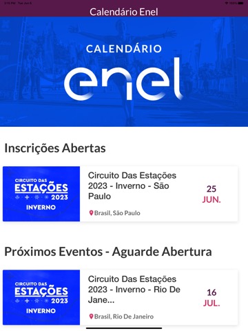 Calendário Corridas Enelのおすすめ画像1