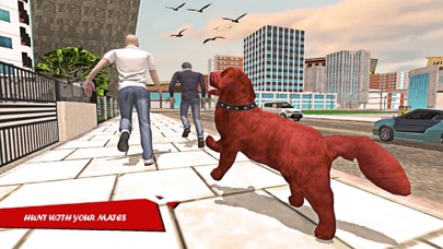 Big Red Dog Simulator 3D Screenshot