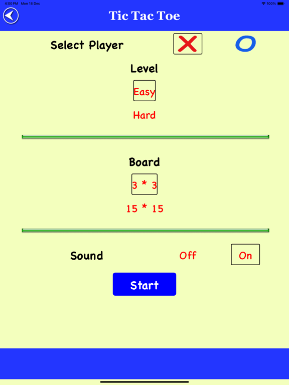 Screenshot #4 pour Tic-Tac-Toe-Primosoft