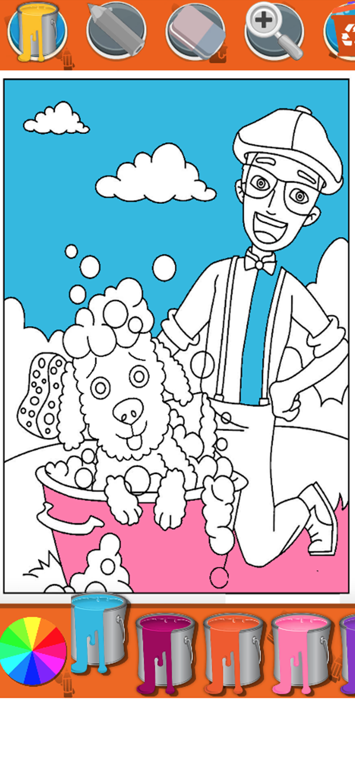 Coloring Trucks Nursery Rhymes