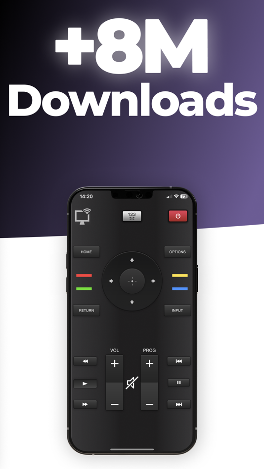 #6. Unimote : smart TV remote (iOS) 게시자: yohan teixeira