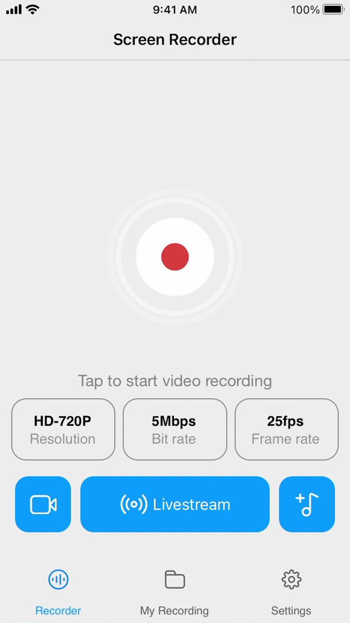 Screen Recorder  FaceCam App