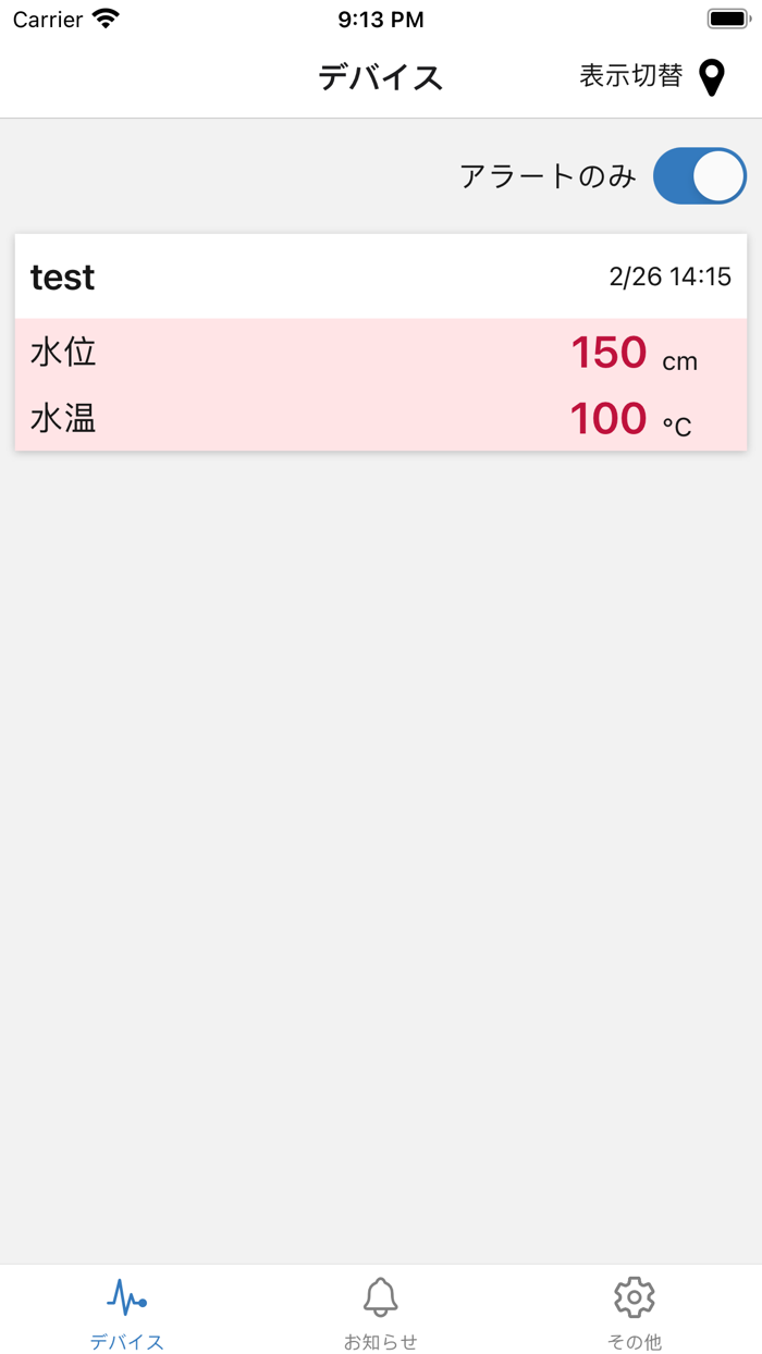 MITSUHA スマート農業、各種センサーのデータを管理