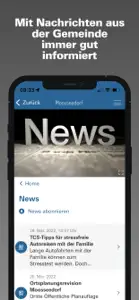 Gemeinde Moosseedorf screenshot #4 for iPhone