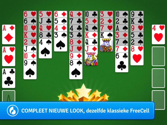 FreeCell Solitaire iPad app afbeelding 1