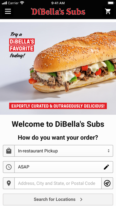 DiBella's Subs Screenshot