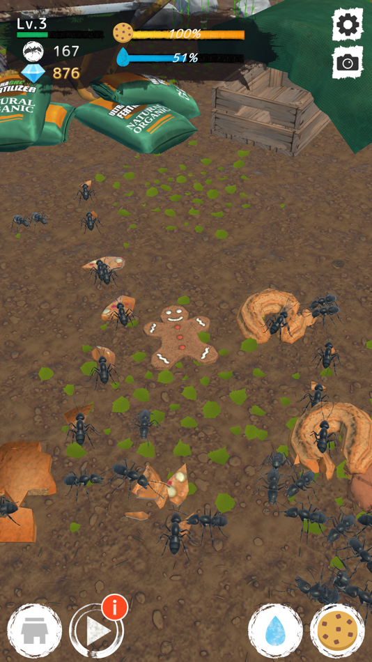 #2. Ant Garden (iOS) 由: Shinichiro Ihara
