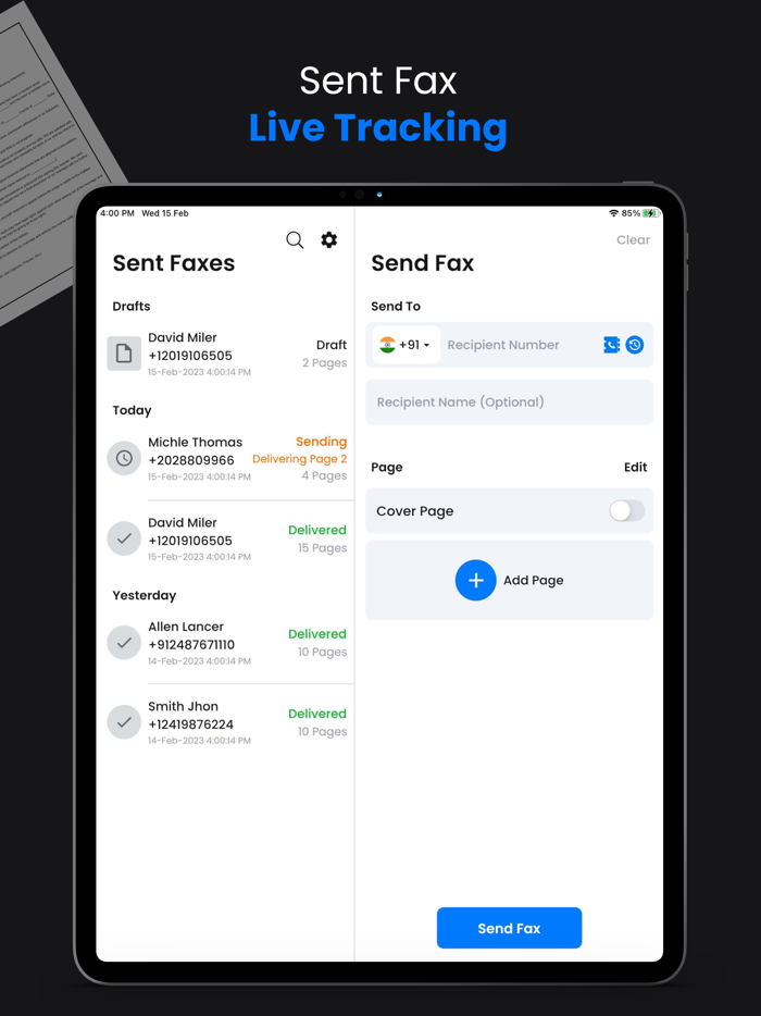 Fax Unlimited - Send Fax