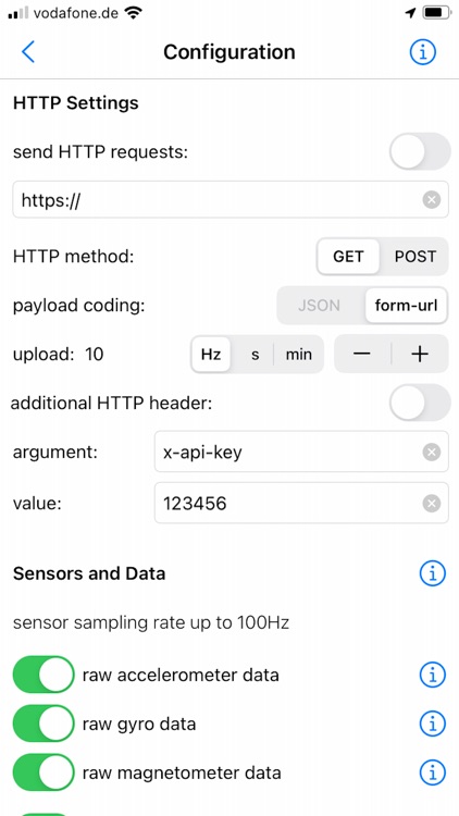SensorLog screenshot-3