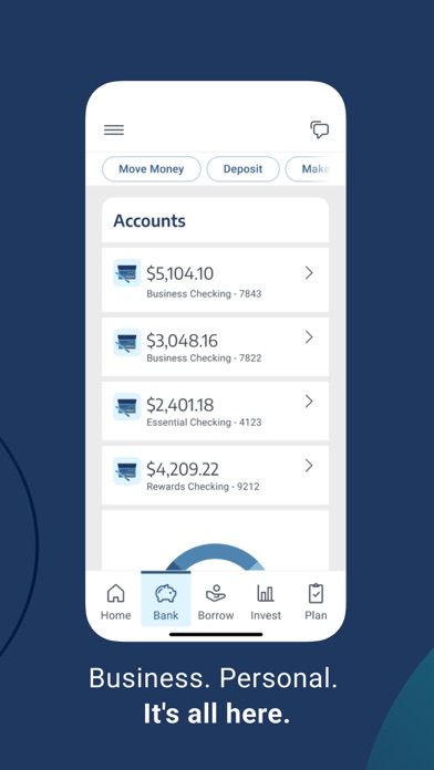 Screenshot #2 pour Axos All-In-One Mobile Banking