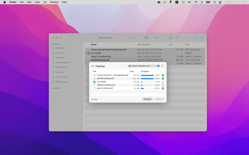 App screenshot