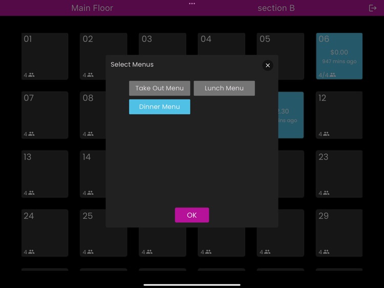 Snappy Order From Table