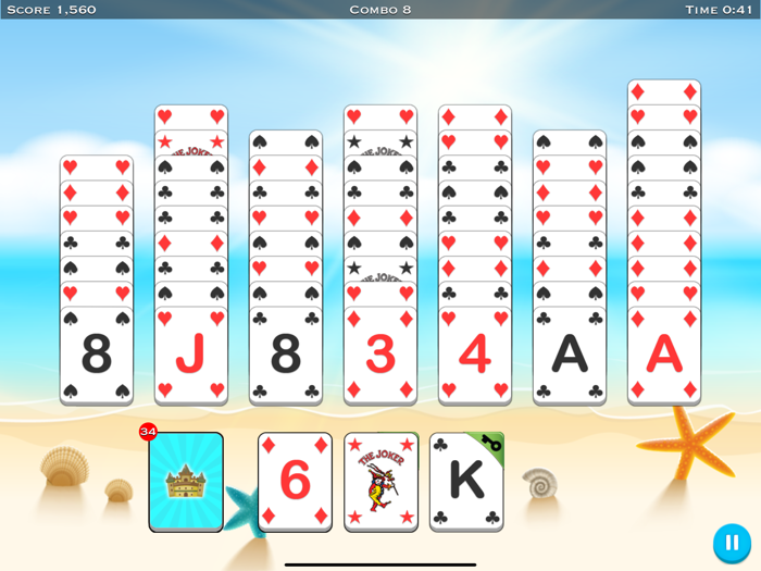Solitaire  3 Card Slots