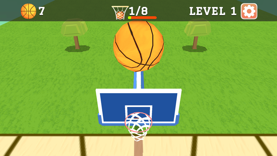 #3. Basketball Hoops Master (iOS) 来自: F Permadi