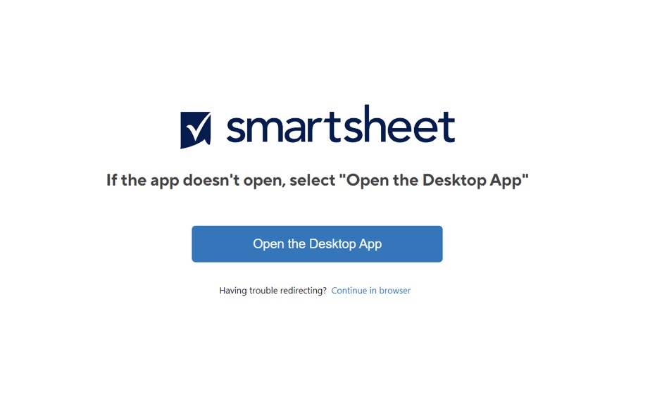 Smartsheet Desktop DeepLinker (macOS) Által: Smartsheet Inc.