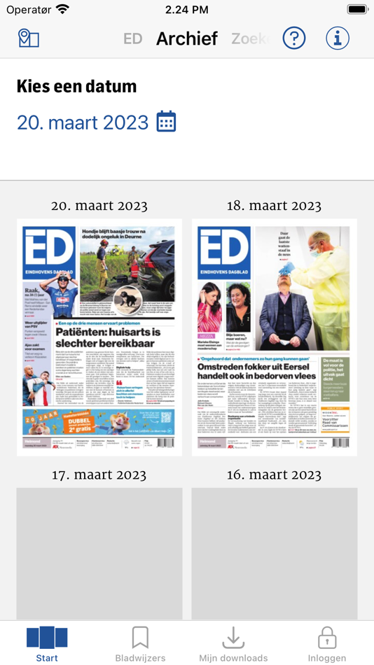 #2. ED - Digitale krant (iOS) 由: DPG Media Services