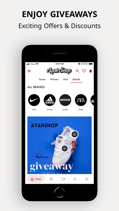 AyahShop Sneakers Screenshot