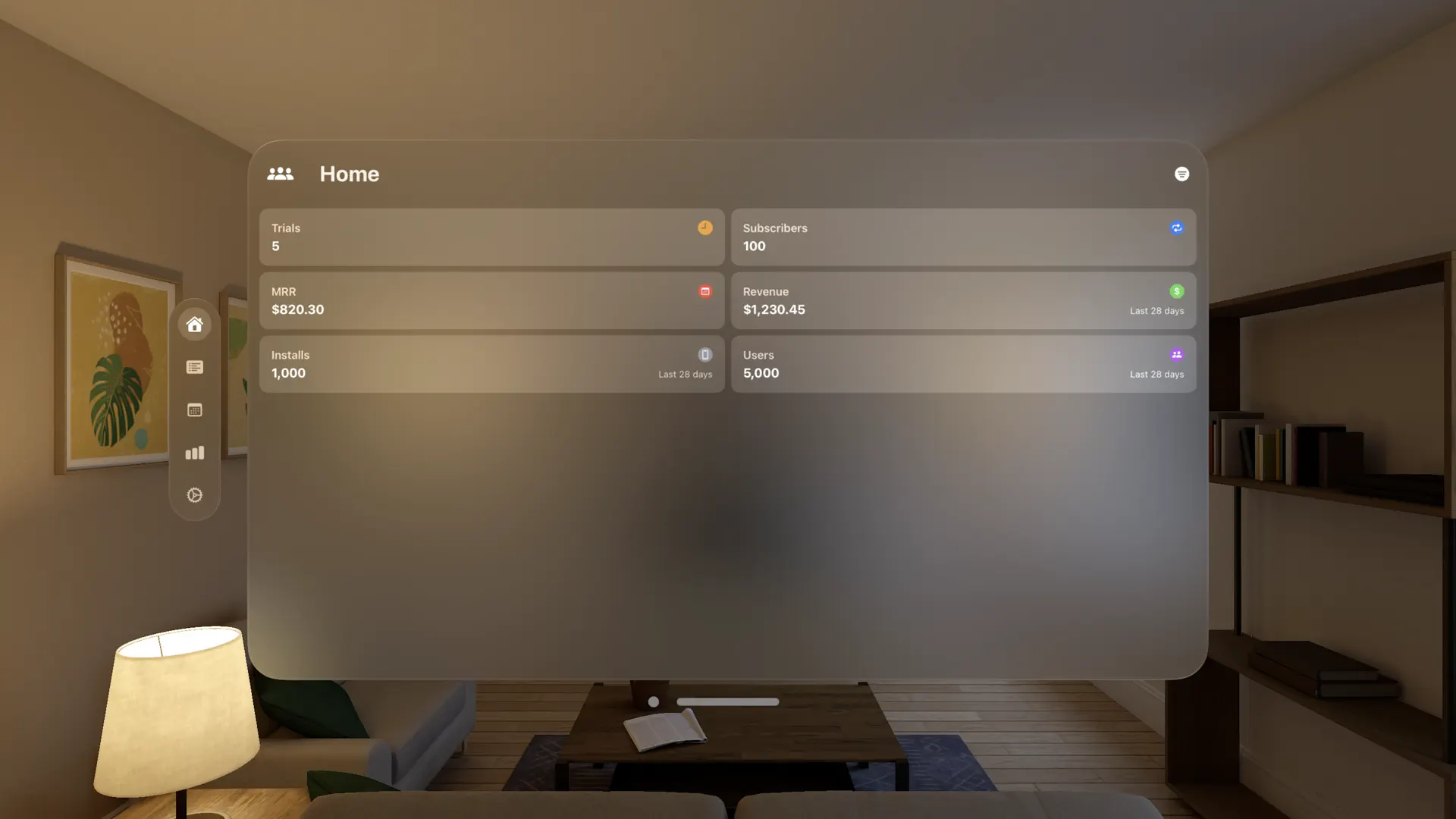 RevenueCat Sales: RCReporting screenshot