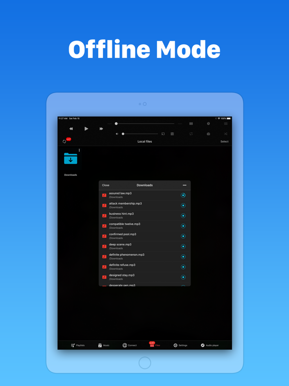 Evermusic: cloud music player screenshot 2