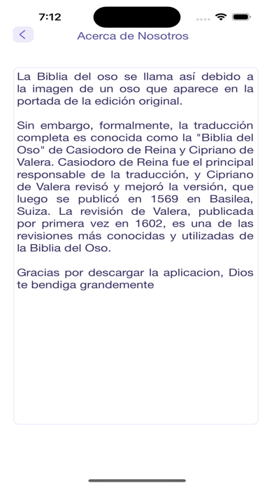 Biblia Oso RV1602 Screenshot