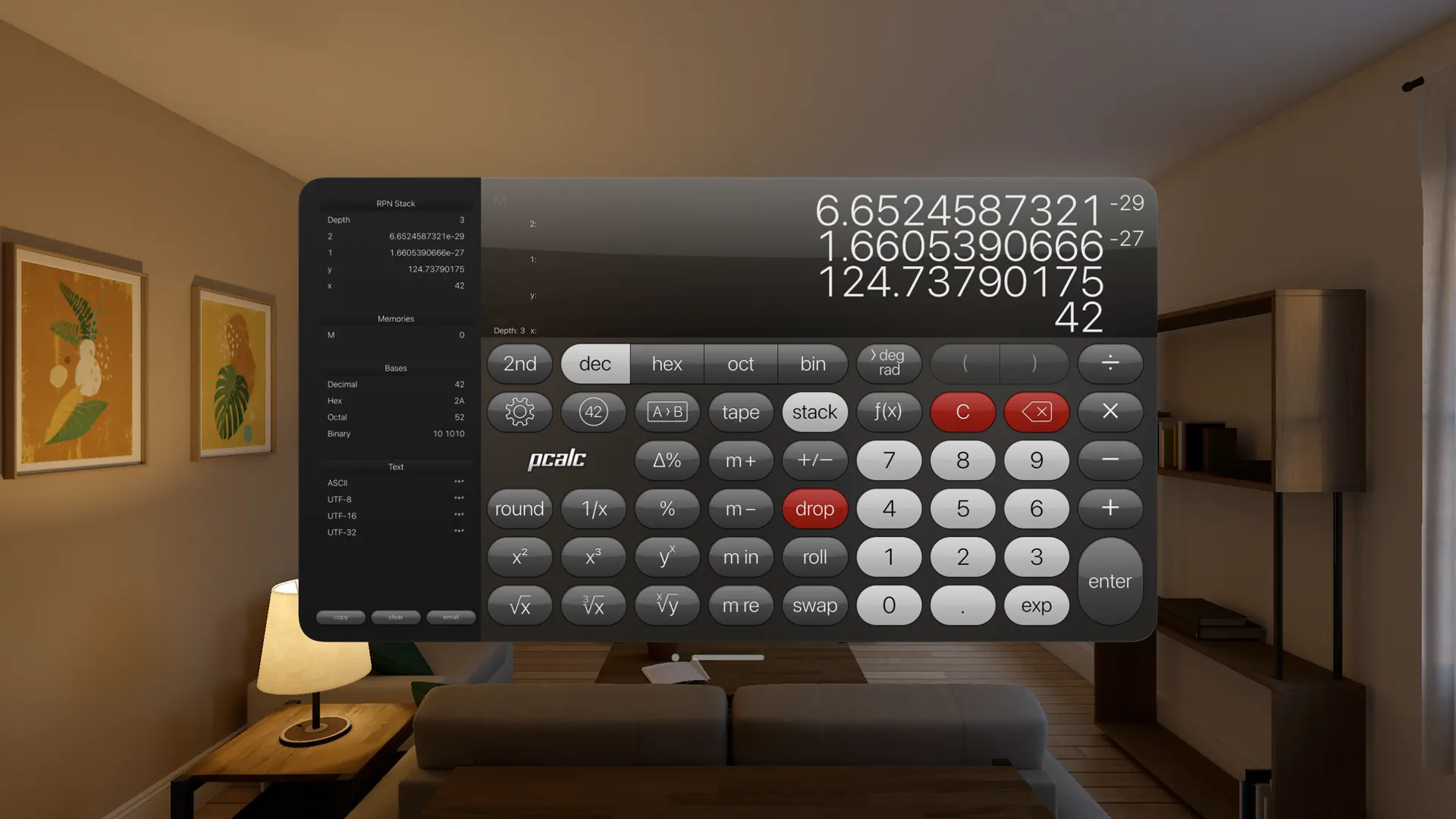 PCalc screenshot 3