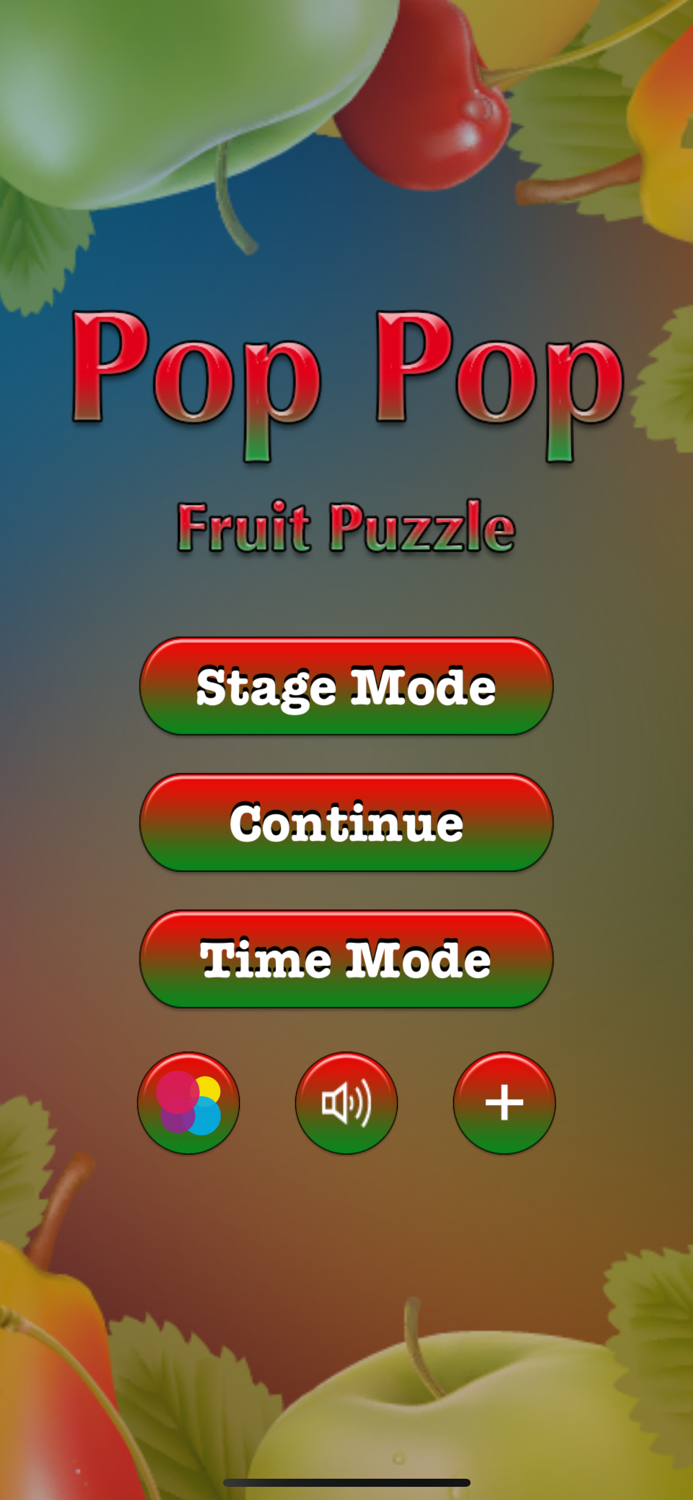 Pop Pop Fruit Puzzle