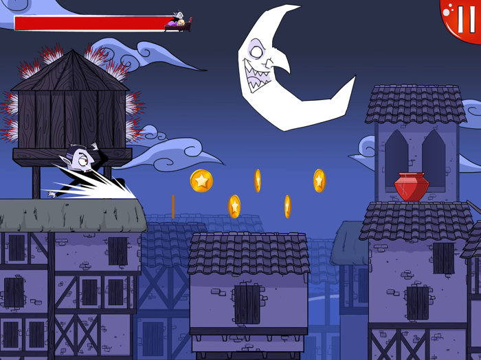 Dracula Quest run for blood