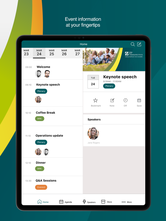 ZP Therapeutics Events