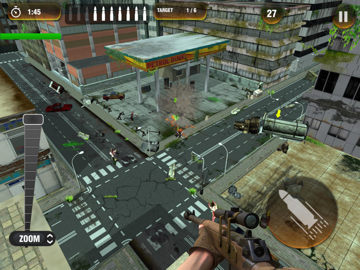 Zombie Sniper Shooting 3D