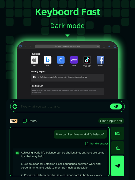 Screenshot #5 pour GPD Keyboard - Chat Bot