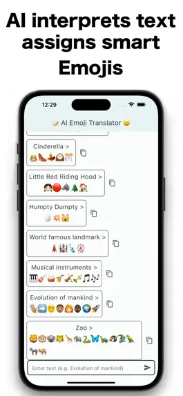 Game screenshot AI Emoji Translator apk