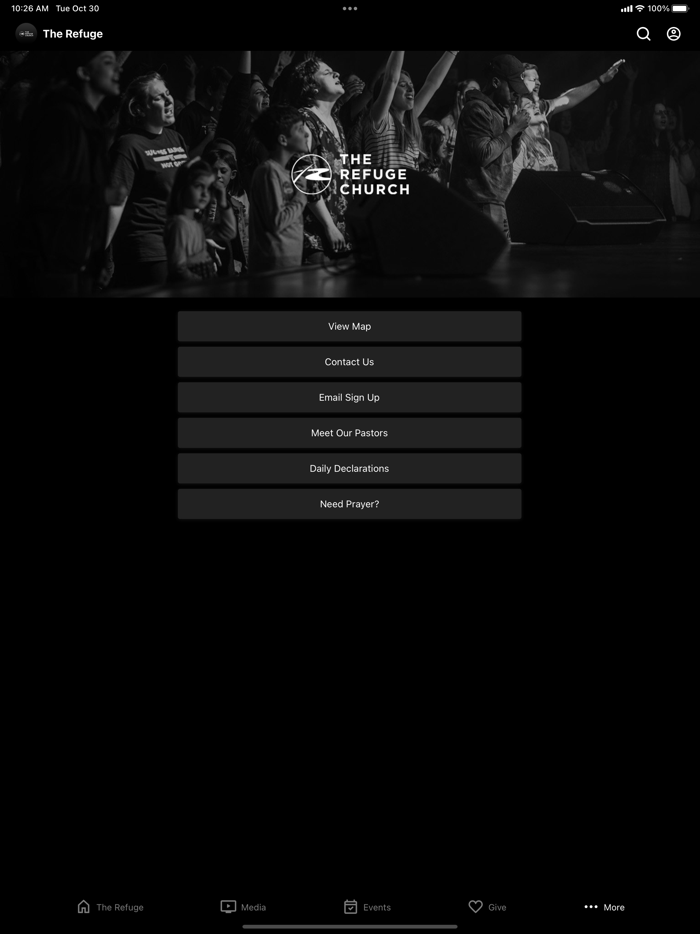 The Refuge Mobile App