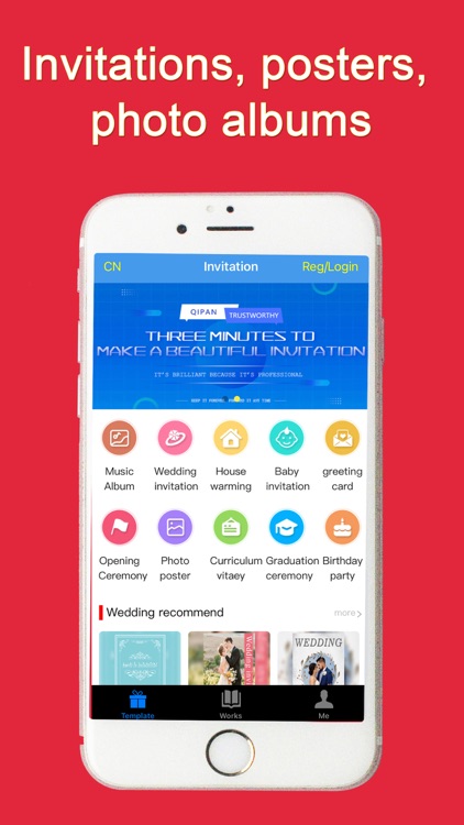 QiPan-Digital Invites & RSVP