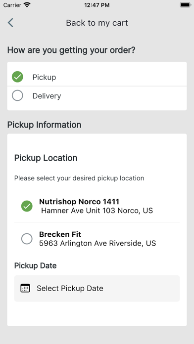 Fit4uMealPrep Screenshot