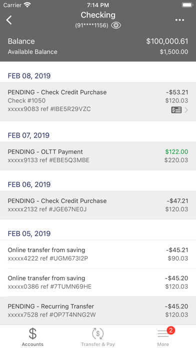 New Century FCU Screenshot