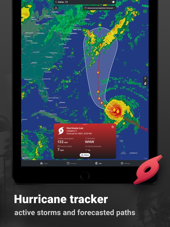 Screenshot #2 for Clime: NOAA Weather Radar Live