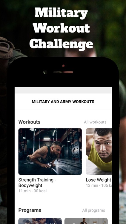 Military and Army Workouts