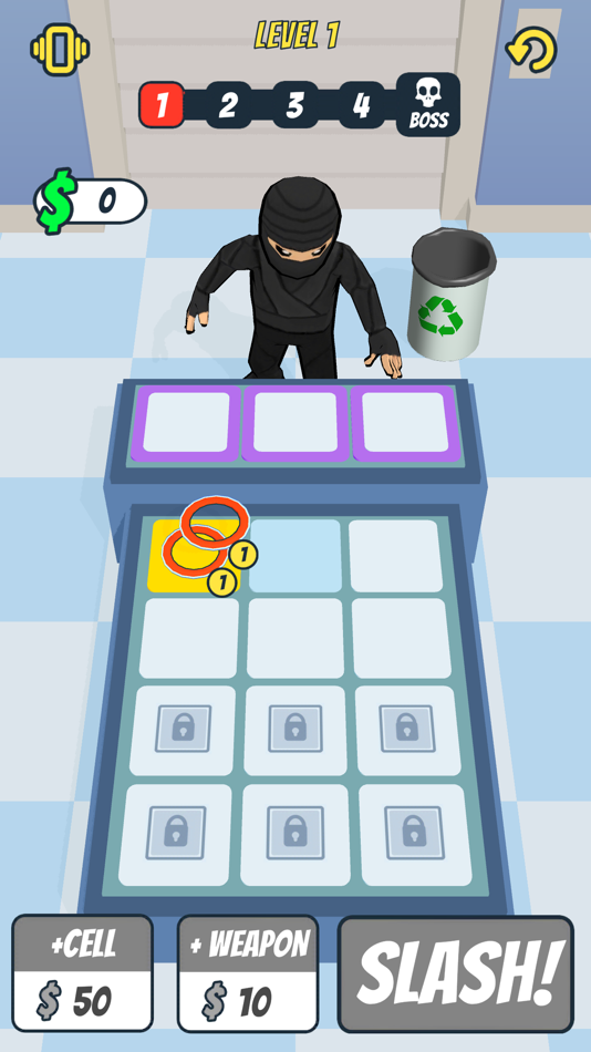 #1. Merge And Slash (iOS) Podle: LIPSAR STUDIO, OOO
